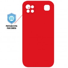 Capa para LG K92 - Silicone Case Vermelha
